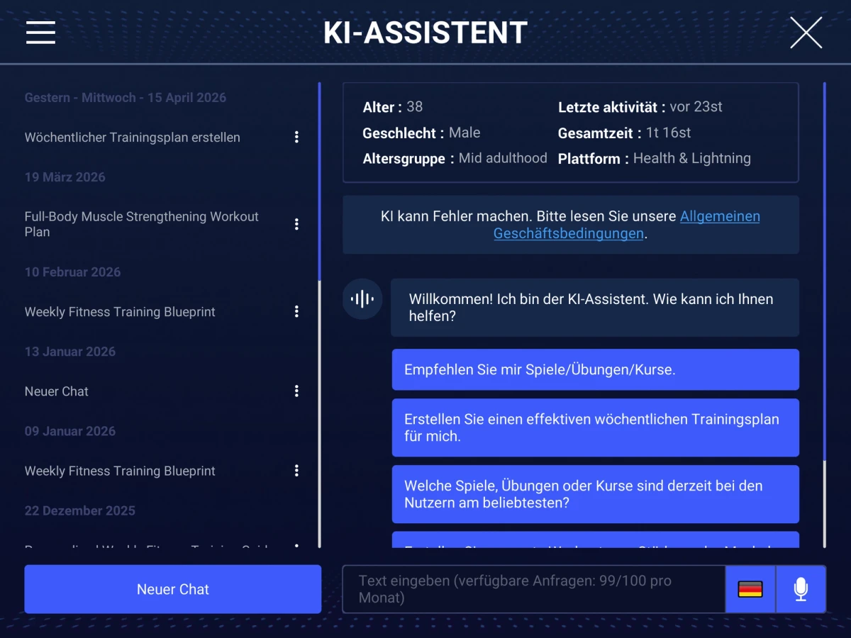ICAROS App Screenshot 10