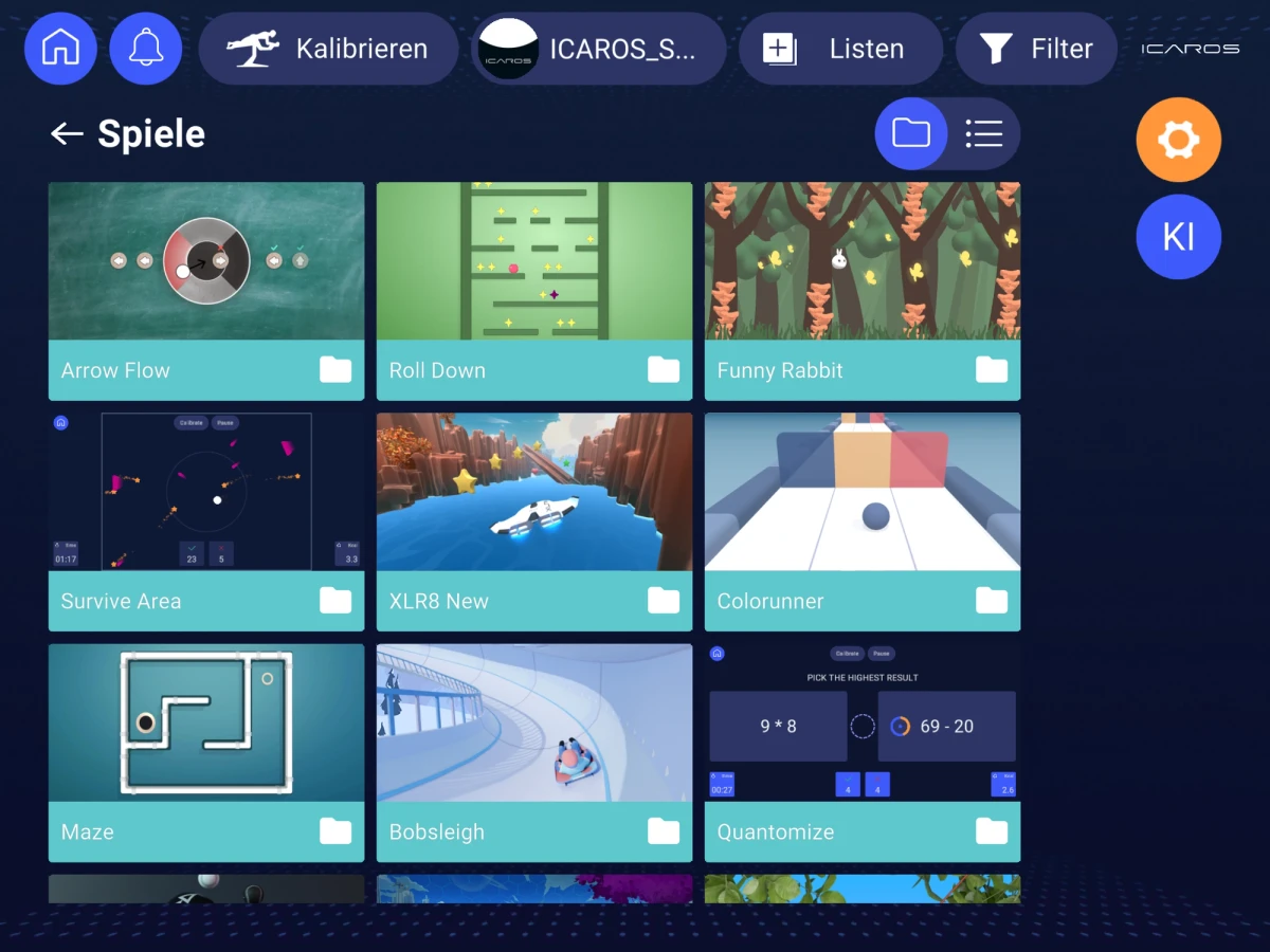 ICAROS App Screenshot 8