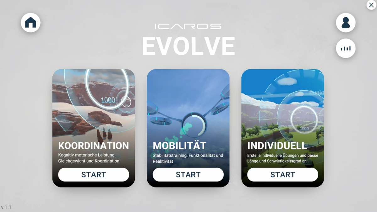 ICAROS Evolve — coordination, mobility, custom