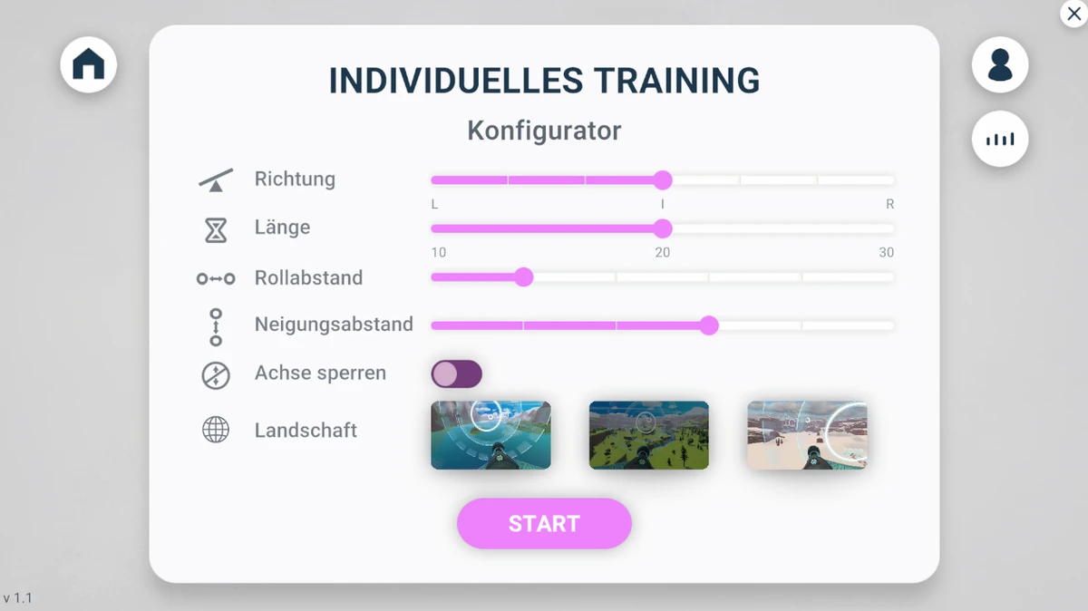 ICAROS Evolve — route configurator