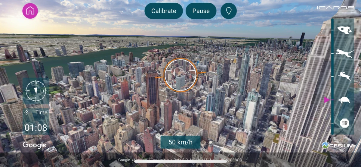 ICAROS EXPLORE — Central Park