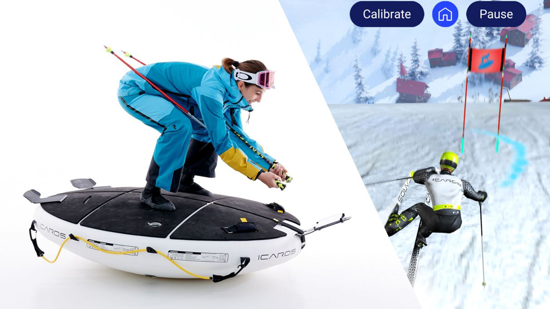 ICAROS App — Gaming, Training und Competition