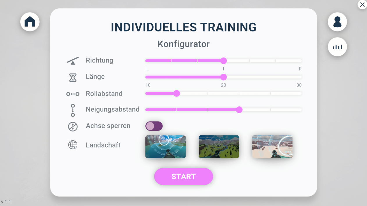 ICAROS Evolve — route configurator