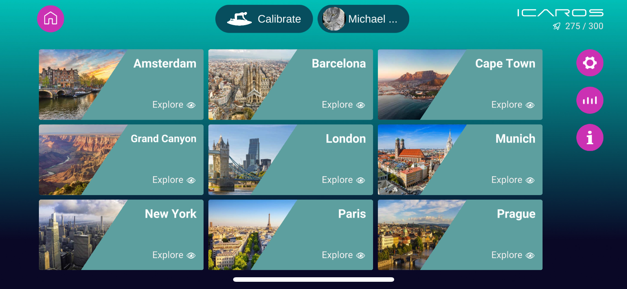 ICAROS EXPLORE — New York
